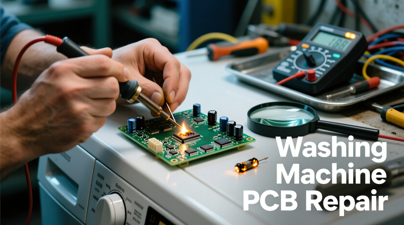 تعمیر برد ماشین لباسشویی
